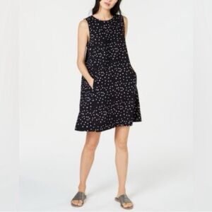 Eileen Fisher Cotton Dots Dress